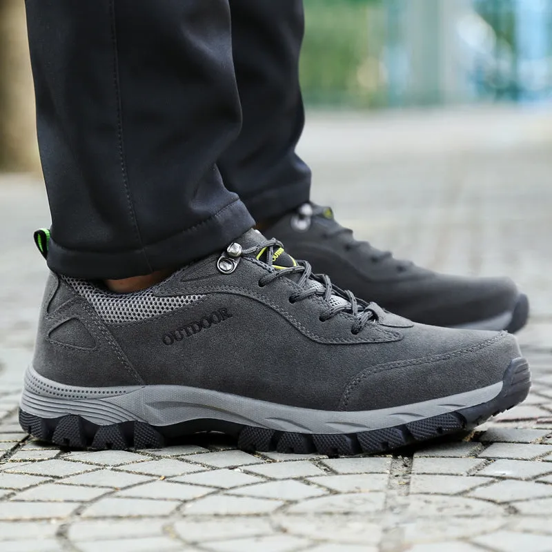 Walking and work shoes with extra thick insole